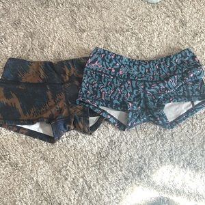 Fleo low rise workout shorts